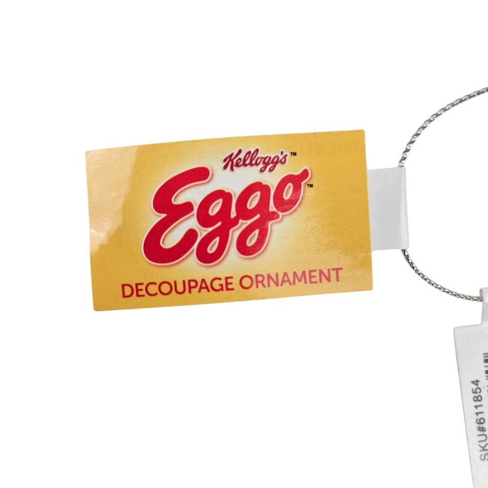 Mr Potato Head Eggo Rubiks Cube Christmas Ornament Set of 4 Retro Hanging Loops - Picture 7 of 11